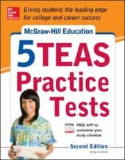 Tapa de Mcgrawhills 5 Teas Practice Tests