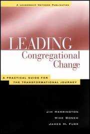 Tapa de Leading Congregational Change A Practical Guide For The Transformational Journey A Leadership Network Publication