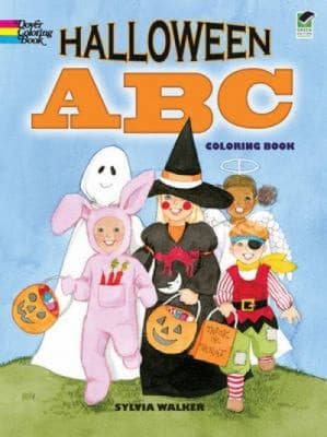 Tapa de Halloween Abc Coloring Book