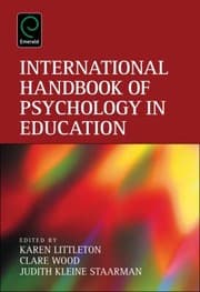 Tapa de International Handbook Of Psychology In Education