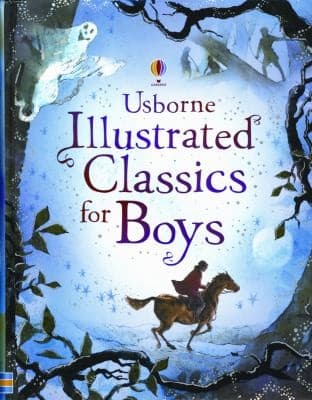 Tapa de Usborne Illustrated Classics For Boys