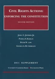 Tapa de Civil Rights Actions Enforcing The Constitution 2011 Supplement