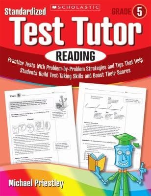 Tapa de Standardized Test Tutor Practice Tests With Questionbyquestion Strategies And Tips That Help Students Build Testtaking Skills And Boost Their Scores