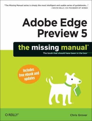 Tapa de Adobe Edge Preview 5 The Missing Manual