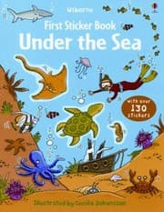 Tapa de Under The Sea Sticker Book First Sticker Books