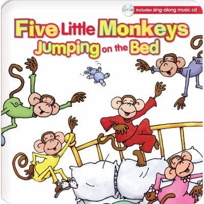 Tapa de Five Little Monkeys Jumping On The Bed