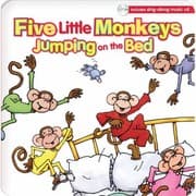 Tapa de Five Little Monkeys Jumping On The Bed