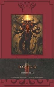 Tapa de Diablo Burning Hells Blank Journal Large