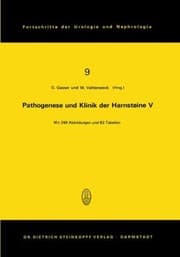 Tapa de Pathogenese Und Klinik Der Harnsteine