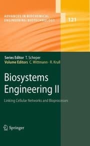 Tapa de Biosystems Engineering Ii Linking Cellular Networks And Bioprocesses