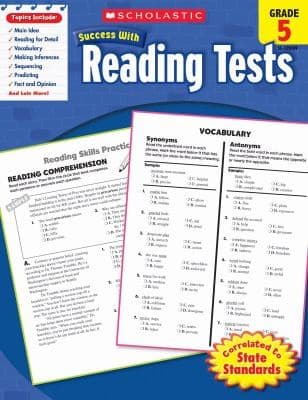 Tapa de Success With Reading Tests