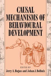 Tapa de Causal Mechanisms Of Behavioural Development