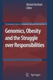 Tapa de Genomics Obesity And The Struggle Over Responsibilities