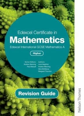 Tapa de Edexcel Certificate in Mathematics