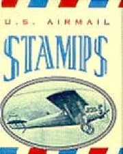 Tapa de Us Airmail Stamps