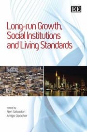 Tapa de Longrun Growth Social Institutions And Living Standards