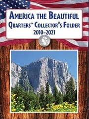 Tapa de Americas Beautiful National Parks Quarters Collectors Folder