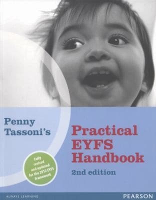 Tapa de Penny Tassonis Practical Eyfs Handbook