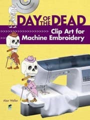 Tapa de Day Of The Dead Clip Art For Machine Embroidery