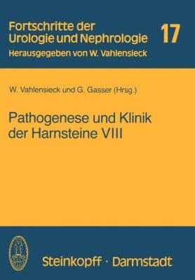 Tapa de Pathogenese Und Klinik Der Harnsteine 8
