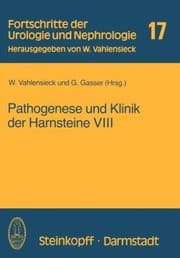 Tapa de Pathogenese Und Klinik Der Harnsteine 8