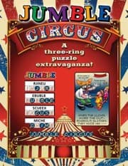 Tapa de Jumble Circus A Threering Puzzle Extravaganza