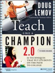 Tapa de Teach Like A Champion 20 49 Techniques That Put Students On The Path To College
