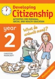 Tapa de Developing Citizenship Activities For Personal Social And Health Education