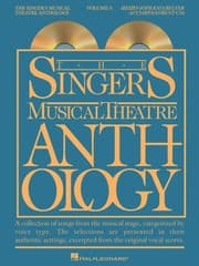 Tapa de The Singers Musical Theatre Anthology Accompaniment Cds