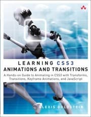 Tapa de Learning Css3 Animations And Transitions A Handson Guide To Animating In Css3 With Transforms Transitions Keyframe Animations And Javascript