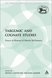 Tapa de Targumic and Cognate Studies
            
                Library of Hebrew BibleOld Testament Studies