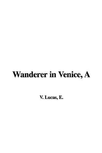 Tapa de A Wanderer in Venice