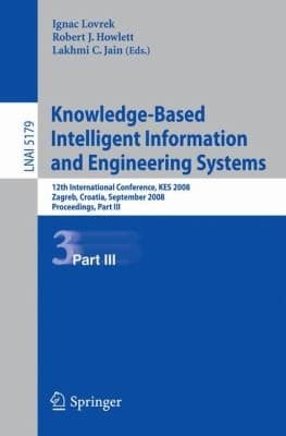 Tapa de Knowledgebased Intelligent Information And Engineering Systems