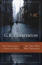 Tapa de The Napoleon Of Notting Hill and The Man Who Was Thursday