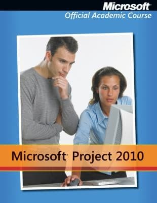 Tapa de Microsoft Project 2010 Microsoft Official Academic Course
