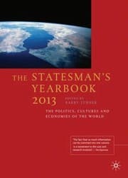 Tapa de The Statesmans Yearbook 2013 The Politics Cultures And Economies Of The World