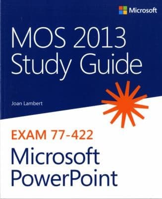 Tapa de Mos 2013 Study Guide For Microsoft Powerpoint