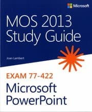Tapa de Mos 2013 Study Guide For Microsoft Powerpoint