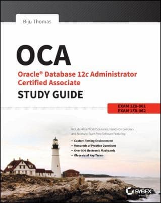 Tapa de Oca Oracle Database 12c Administrator Certified Associate Study Guide