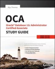 Tapa de Oca Oracle Database 12c Administrator Certified Associate Study Guide