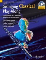Tapa de Swinging Classical Playalong For Clarinet