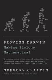 Tapa de Proving Darwin Making Biology Mathematical