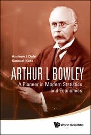 Tapa de Arthur L Bowley A Pioneer In Modern Statistics And Economics