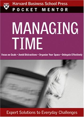 Tapa de Managing time