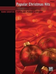 Tapa de Dan Coates Popular Piano Library Popular Christmas Hits