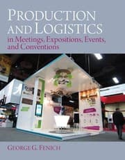 Tapa de Production And Logistics In Meetings Expositions Events And Conventions