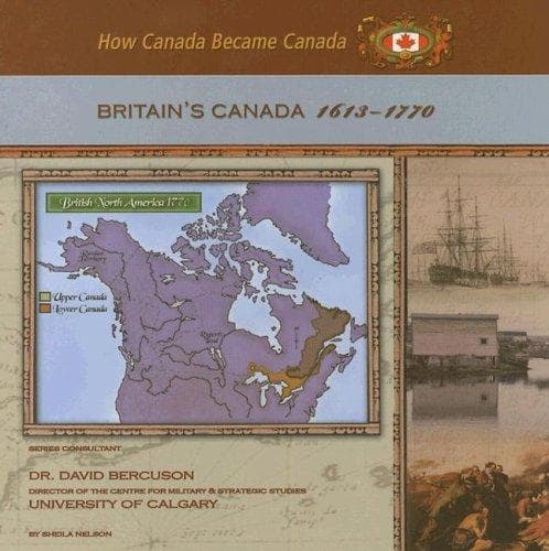 Tapa de Britain's Canada, 1613-1770