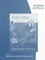 Tapa de Quant A Moi Workbook Lab Manual
