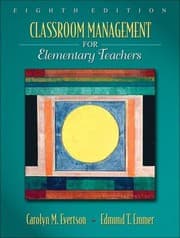 Tapa de Classroom Management For Elementary Teachers Myeducationlab