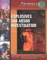 Tapa de Explosives and arson investigation